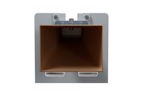 WR-229 Standard Gain Horn Antenna Operating from 3.3 GHz to 4.9 GHz, N Female Connector, 15 dBi Nominal Gain, with L Mount