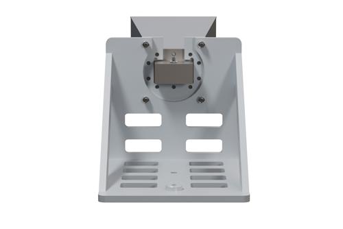 WR-229 Standard Gain Horn Antenna Operating from 3.3 GHz to 4.9 GHz, SMA Female Connector, 15 dBi Nominal Gain, with L Mount