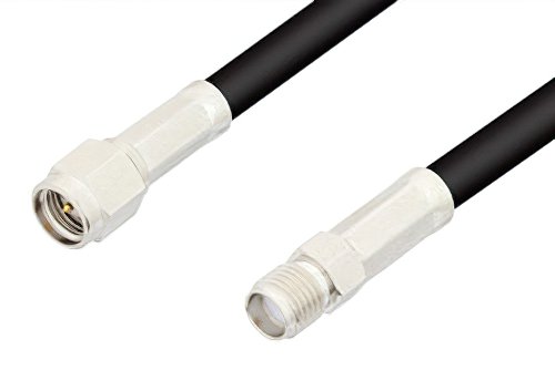 SMA Male to SMA Female Cable Using RG58 Coax, RoHS