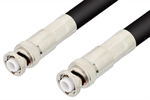 MHV Male to MHV Male Cable Using RG8 Coax
