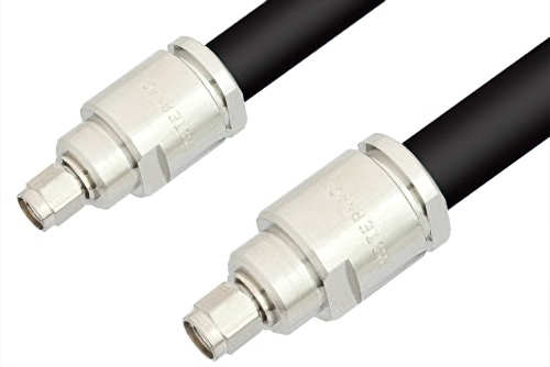 SMA Male to SMA Male Cable 18 Inch Length Using RG214 Coax