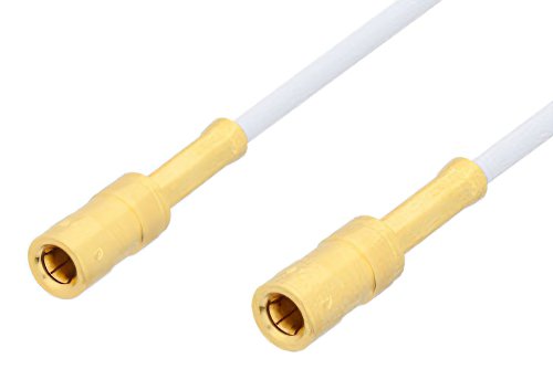 SSMB Plug to SSMB Plug Cable 12 Inch Length Using RG196 Coax