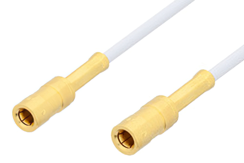 SSMB Plug to SSMB Plug Cable Using RG196 Coax, RoHS