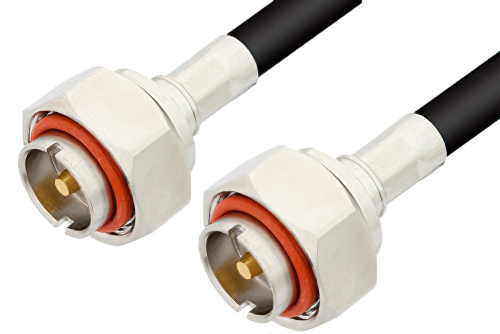 7/16 DIN Male to 7/16 DIN Male Cable 72 Inch Length Using RG213 Coax