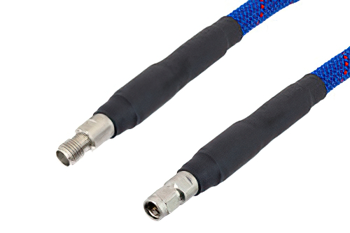 2.92mm Male to 2.92mm Female Test Cable 24 Inch Length Using VNA Test Cable Coax, LF Solder, RoHS