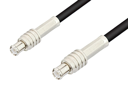 MCX Plug to MCX Plug Cable 48 Inch Length Using RG174 Coax