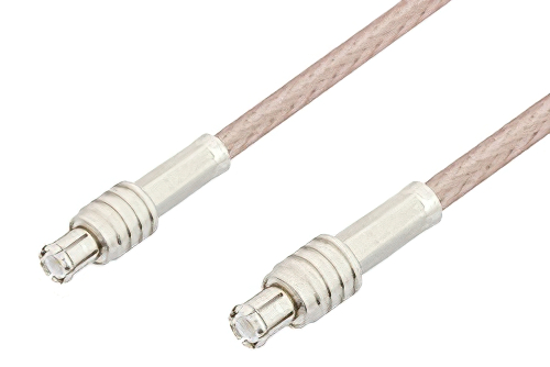 MCX Plug to MCX Plug Cable 24 Inch Length Using RG316 Coax