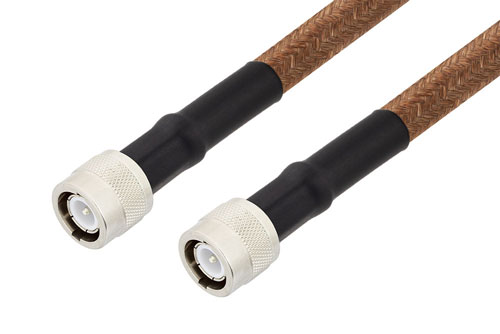 C Male to C Male Cable 36 Inch Length Using RG225 Coax