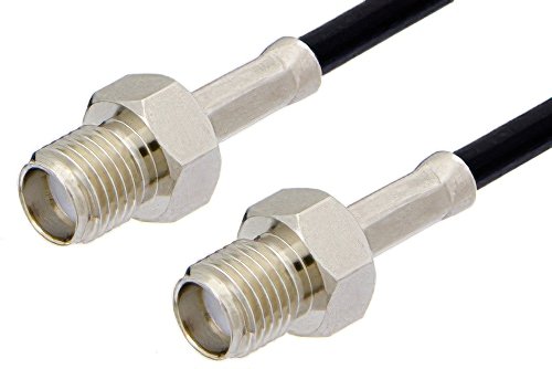 SMA Female to SMA Female Cable Using RG174 Coax