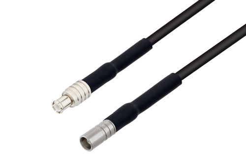 MCX Plug to MCX Jack Cable Using RG174 Coax with HeatShrink
