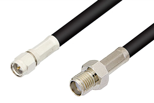 SMA Male to SMA Female Cable Using 75 Ohm RG59 Coax