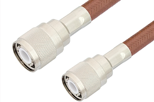 HN Male to HN Male Cable 48 Inch Length Using RG393 Coax