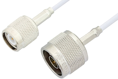 TNC Male to N Male Cable Using RG188 Coax, LF Solder