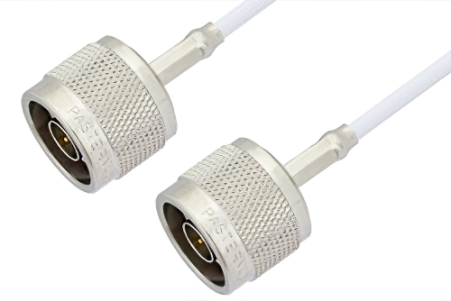 N Male to N Male Cable 60 Inch Length Using RG188 Coax, RoHS
