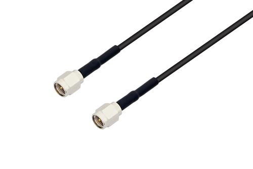 SMA Male to SMA Male Cable Using RG174 Coax with HeatShrink