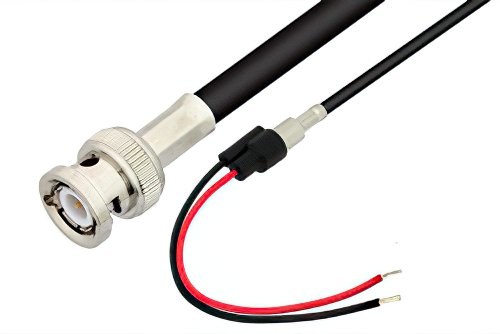 Câble Vidéo BNC RG59 75 Ohm - 3m | Connexion BNC Mâle | Pour Signal Vidéo Professionnel