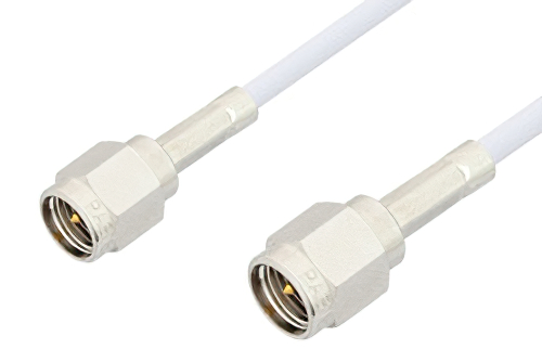SMA Male to SMA Male Cable 72 Inch Length Using RG188 Coax, RoHS