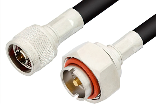 N Male to 7/16 DIN Male Cable Using RG213 Coax, RoHS