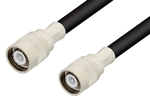SC Male to SC Male Cable 72 Inch Length Using RG214 Coax, RoHS