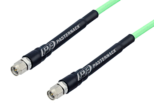 SMA Male to SMA Male Low Loss Test Cable 36 Inch Length Using PE-P142LL Coax, RoHS