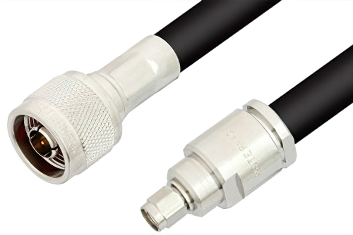 SMA Male to N Male Cable 60 Inch Length Using RG214 Coax, RoHS