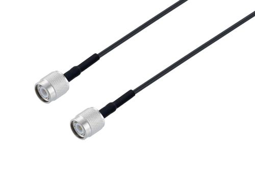 TNC Male to TNC Male Cable Using RG174 Coax with HeatShrink