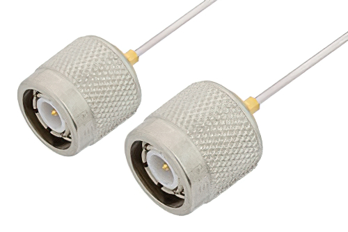 TNC Male to TNC Male Cable 36 Inch Length Using PE-SR047AL Coax