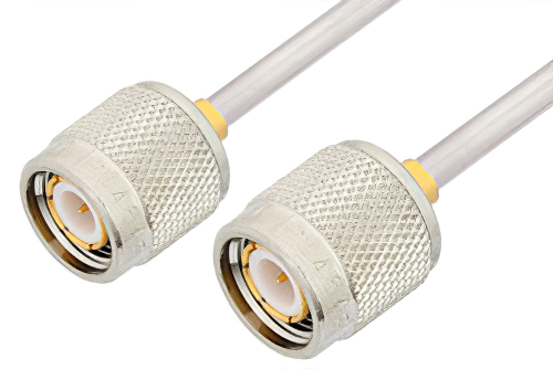 TNC Male to TNC Male Cable 48 Inch Length Using PE-SR402AL Coax