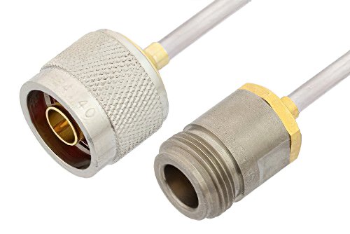 N Male to N Female Cable Using PE-SR402AL Coax