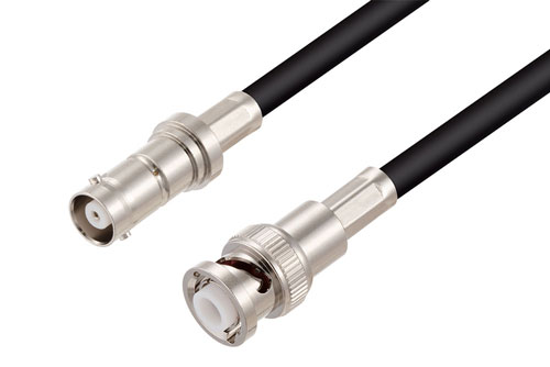 MHV Female to MHV Male Cable Using 75 Ohm RG59 Coax