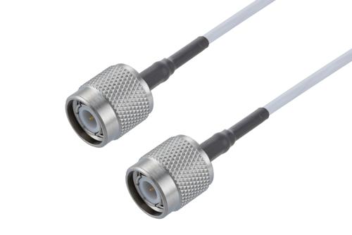 TNC Male to TNC Male Cable Using RG188 Coax with HeatShrink