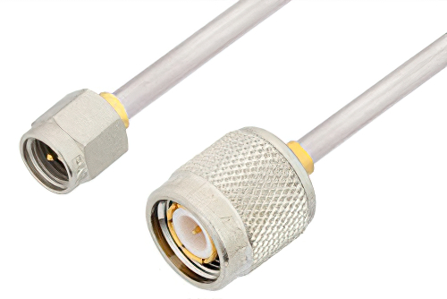 SMA Male to TNC Male Cable 60 Inch Length Using PE-SR402AL Coax