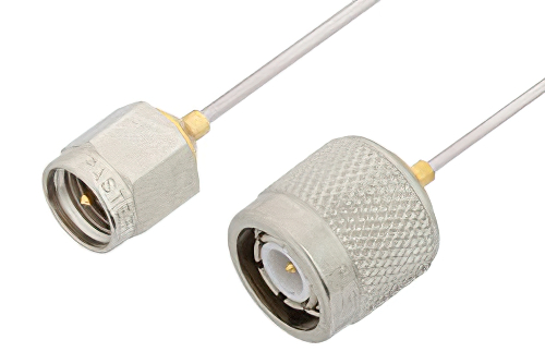 SMA Male to TNC Male Cable Using PE-SR047AL Coax