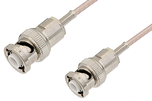MHV Male to MHV Male Cable 60 Inch Length Using RG316 Coax, RoHS