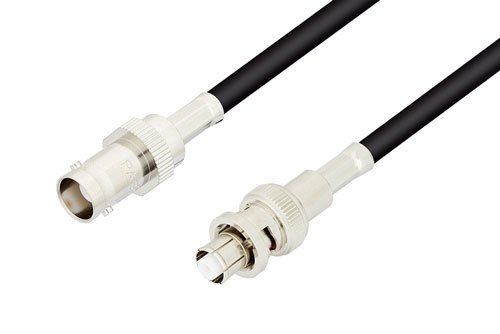 BNC Female to SHV Plug Cable Using RG58 Coax