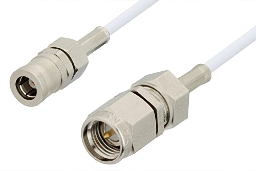 SMA Male to SMB Plug Cable 48 Inch Length Using RG196 Coax, RoHS