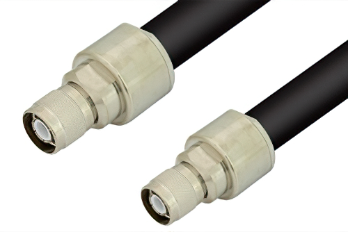 SC Male to SC Male Cable 24 Inch Length Using RG218 Coax, RoHS