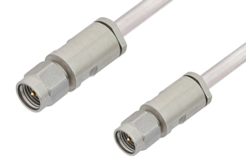 3.5mm Male to 3.5mm Male Cable Using PE-SR402AL Coax