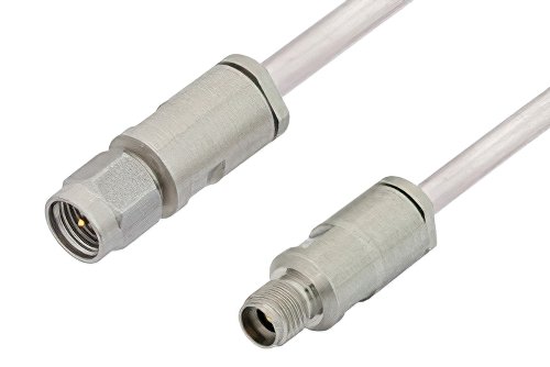 3.5mm Male to 3.5mm Female Cable Using PE-SR402AL Coax