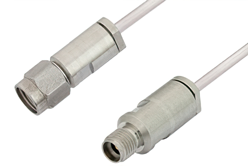 3.5mm Male to 3.5mm Female Cable Using PE-SR405AL Coax