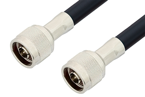 N Male to N Male Cable 36 Inch Length Using PE-C400 Coax