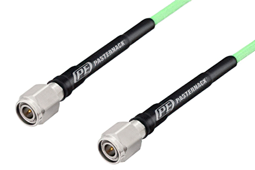 TNC Male to TNC Male Low Loss Test Cable 50 CM Length Using PE-P142LL Coax, RoHS