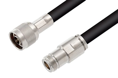 N Male to N Female Cable Using PE-C400 Coax