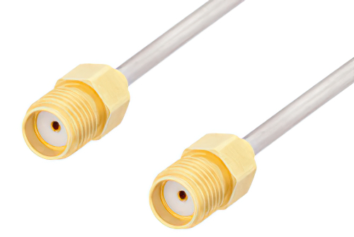 SMA Female to SMA Female Cable 48 Inch Length Using PE-SR405AL Coax