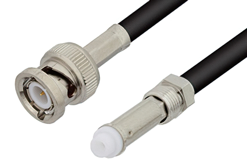 FME Jack to BNC Male Cable Using RG58 Coax, RoHS