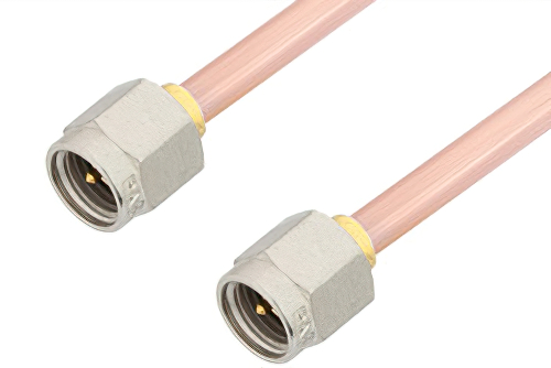 SMA Male to SMA Male Cable 12 Inch Length Using RG402 Coax