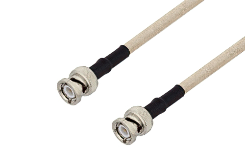 BNC Male to BNC Male Cable 48 Inch Length Using RG141 Coax