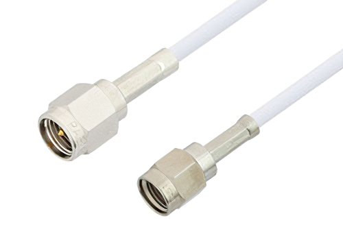 SMA Male to Reverse Polarity SMA Male Cable 48 Inch Length Using RG188 Coax