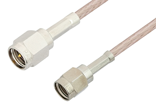 SMA Male to Reverse Polarity SMA Male Cable 72 Inch Length Using RG316 Coax, RoHS
