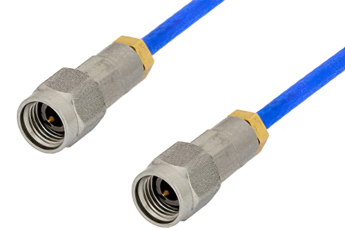 2.92mm Male to 2.92mm Male Precision Cable 48 Inch Length Using 095 Series Coax, RoHS